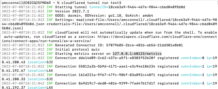 Default Metrics Port